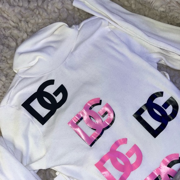 Blackpink and white turtleneck size small - Picture 4 of 7